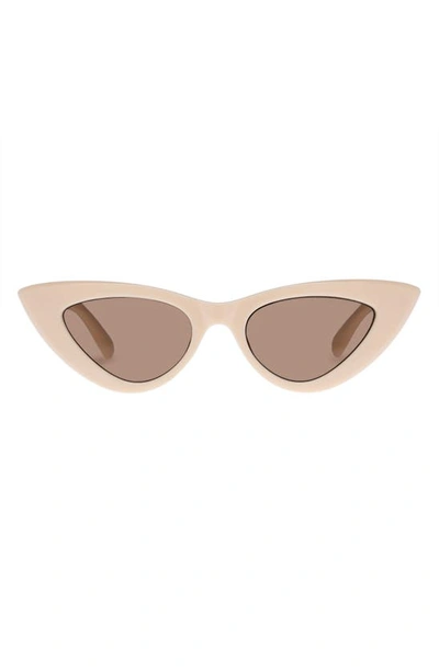 Le Specs Hypnosis 50mm Cat Eye Sunglasses In Neutral