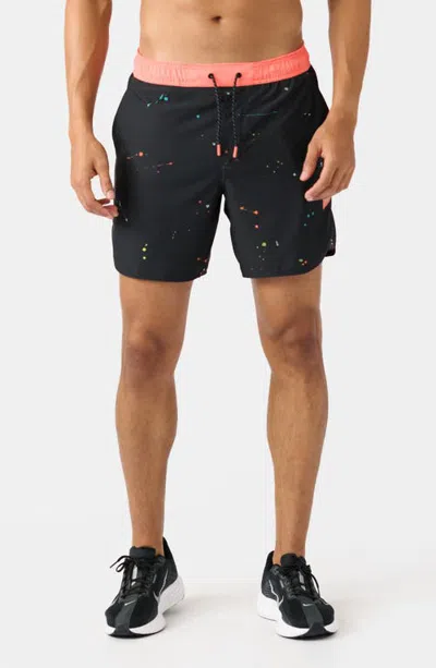 Legends Luka 7-inch Lined Performance Shorts In Black