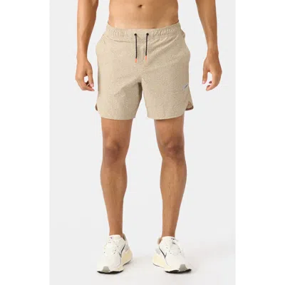 Legends Luka Hd 7-inch Lined Performance Shorts In Neutral