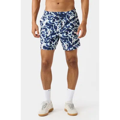 Legends Luka Paisley Shorts In Blue