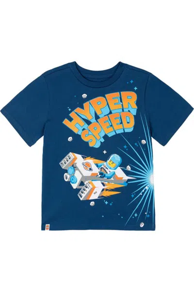 Lego Boys' Short Sleeve T-shirt (toddler, Little Kid & Big Kid) In Blue