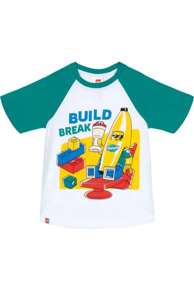 Lego Boys' Short Sleeve T-shirt (toddler, Little Kid & Big Kid) In White
