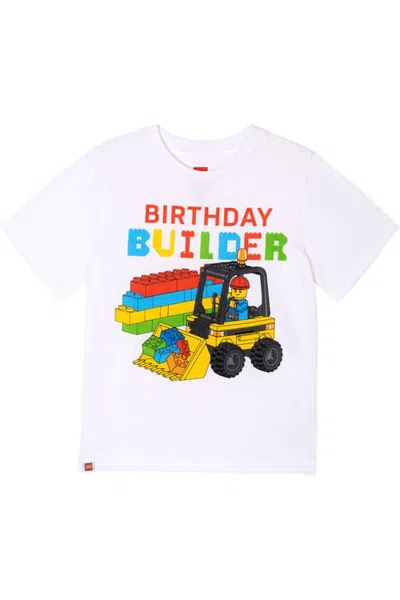 Lego Boys' Short Sleeve T-shirt (toddler, Little Kid & Big Kid) In White