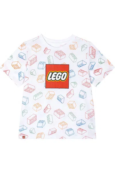 Lego Boys' Short Sleeve T-shirt (toddler, Little Kid & Big Kid) In White