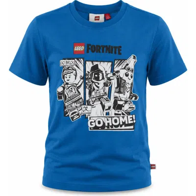 Lego Kids' Fortnite Graphic T-shirt In Blue