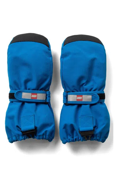 Lego Kids' Tech Waterproof Mittens In Blue