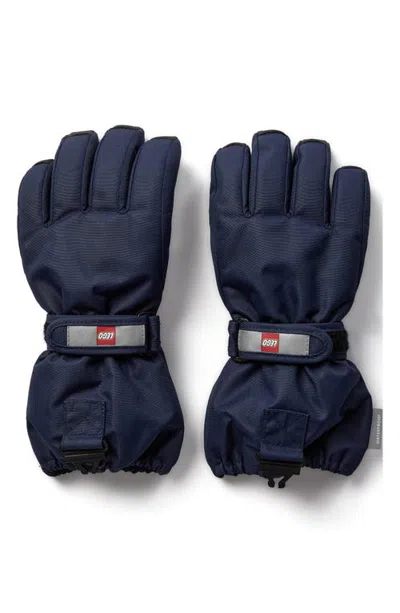 Lego Kids' Waterproof Tech Gloves In Blue