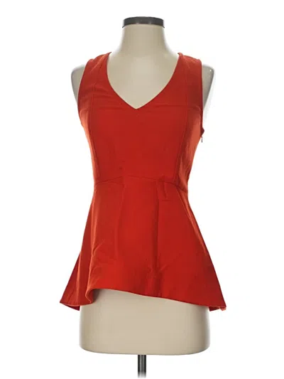 Pre-owned Leifsdottir Sleeveless Blouse In Red