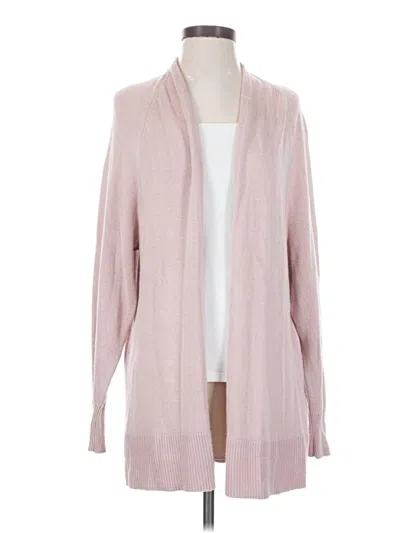 Pre-owned Leith Cardigan Sweater In Pink