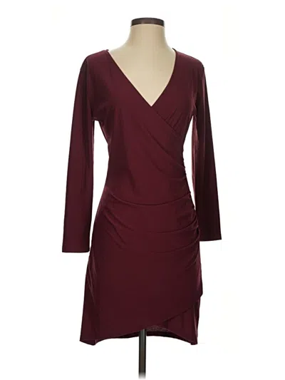 Pre-owned Leith Cocktail Dress In Burgundy