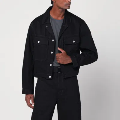 Lemaire Black Denim Jacket