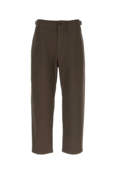 Lemaire Brown Cotton Pant