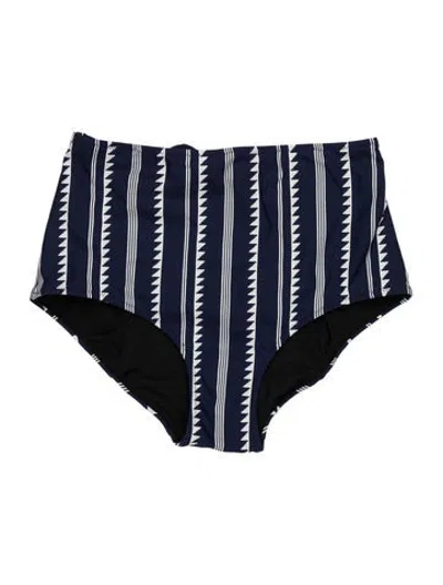 Pre-owned Lemlem Striped Bottoms W/ Tags In Blue