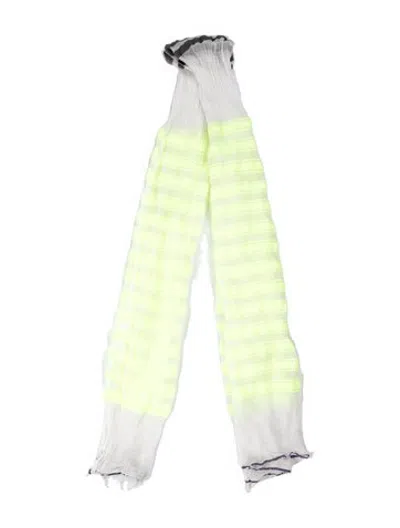 Pre-owned Lemlem Striped Scarf In Yellow