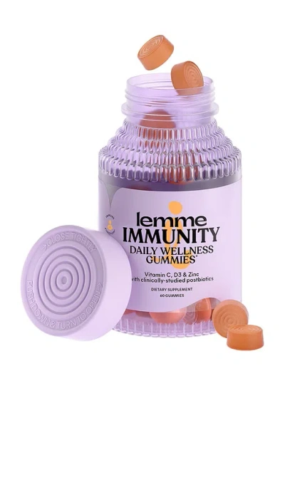 Lemme Glow, Hair, Skin & Nails Gummies In Transparent