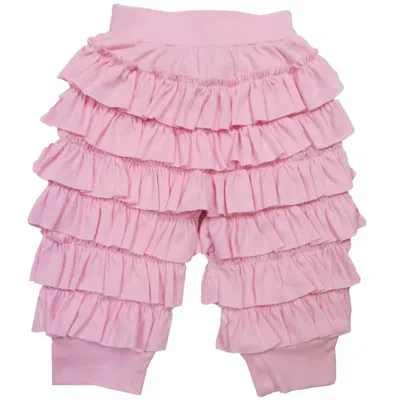 Lemon Loves Layette Kids' Baby Girls Ella Ruffled Pants In Pink