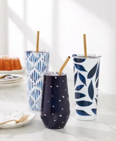 Lenox Blue Bay To Go Collection In Ikat