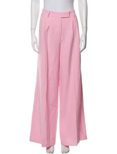 Pre-owned Leo Lin Wide Leg Pants W/ Tags In Pink