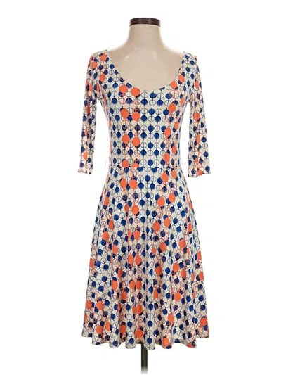 Pre-owned Leota Casual Dress In Orange