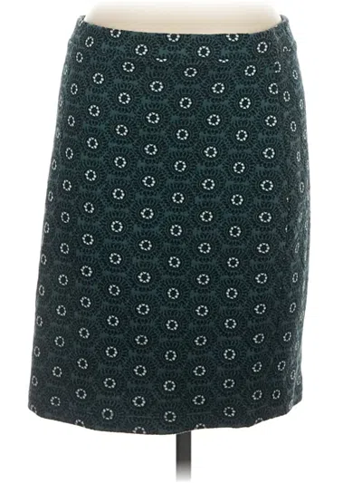 Pre-owned Leota Casual Skirt In Teal