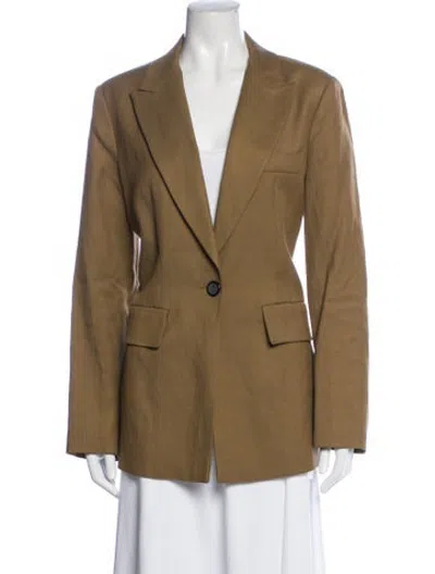 Pre-owned Les Coyotes De Paris Blazer In Brown