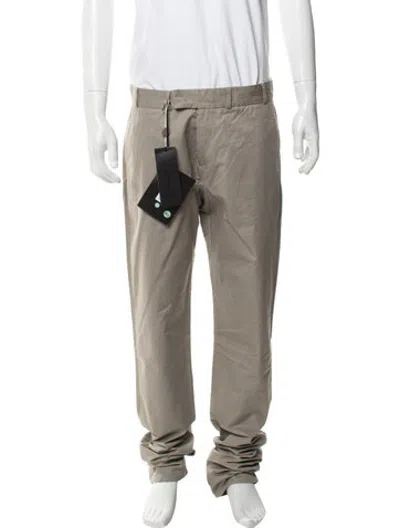 Pre-owned Les Hommes Chinos In Neutrals
