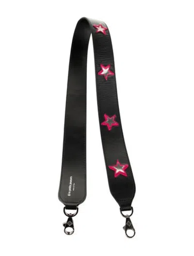 Pre-owned Les Petits Joueurs Clasp Bag Strap In Black