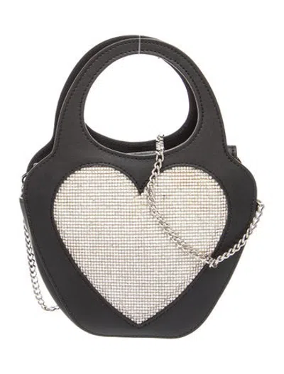 Pre-owned Les Petits Joueurs Leather Top Handle Bag In Multicolor