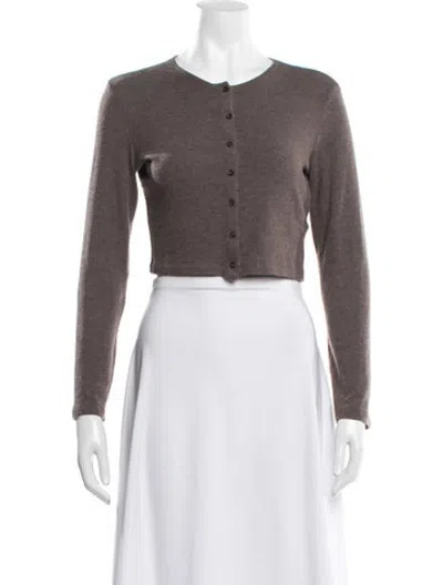 Pre-owned Leset Crew Neck Sweater In Neutrals
