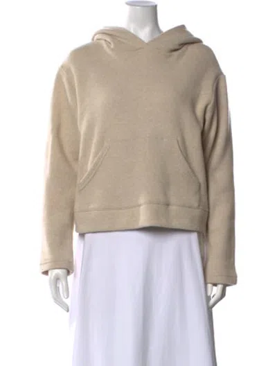 Pre-owned Leset Wool Crew Neck Sweater In Neutrals