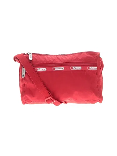 Pre-owned Lesportsac Crossbody Bag In Red
