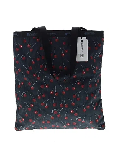 Pre-owned Lesportsac Tote Bag In Black