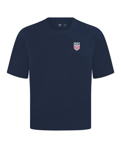 Levelwear Men's Navy Usmnt Luxe Signature T-shirt In Blue