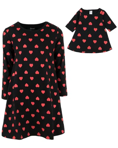 Leveret Matching Girls & Doll Dress