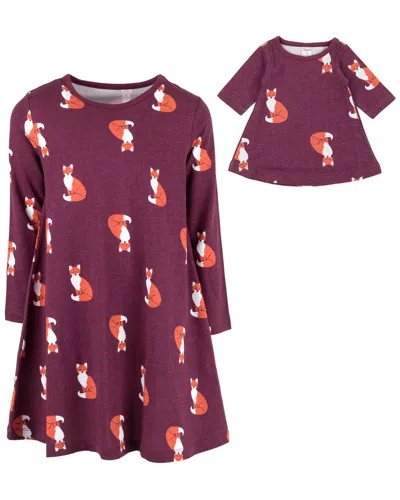 Leveret Matching Girls & Doll Dress