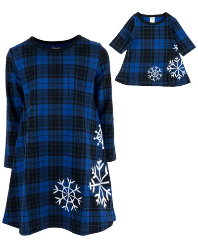 Leveret Matching Girls & Doll Dress
