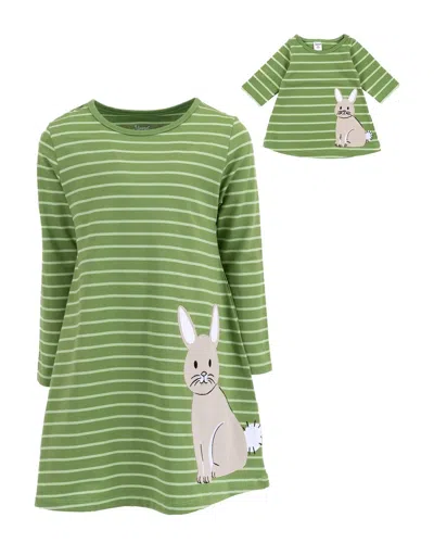 Leveret Matching Girls & Doll Dress