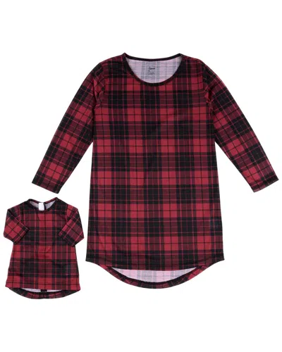 Leveret Matching Girls & Doll Nightgown