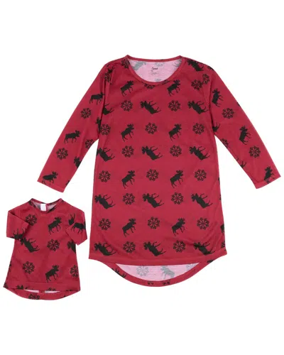 Leveret Matching Girls & Doll Nightgown