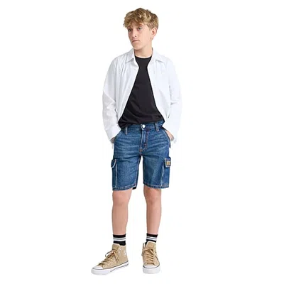Levi 's Big Kid Boys Adjustable Waist Denim Short In Blue