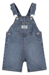 Levi's Babies' Denim Shortalls In Burbank