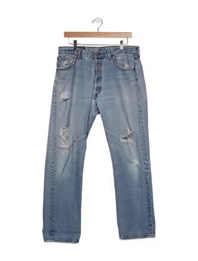 Pre-owned Levi Strauss Vintage Straight Leg Jeans In Blue