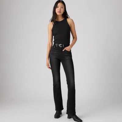 Levi's 725 High-rise Bootcut Women's Jeans 24x32 In Black