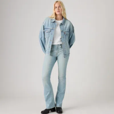 Levi's 725 High-rise Bootcut Women's Jeans 24x32 In Blue