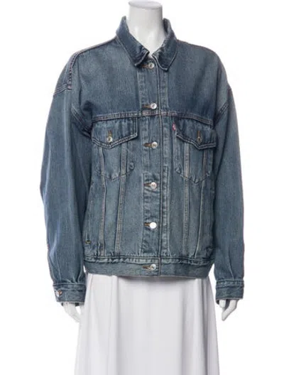 Pre-owned Levi's Denim Jacket In Blue