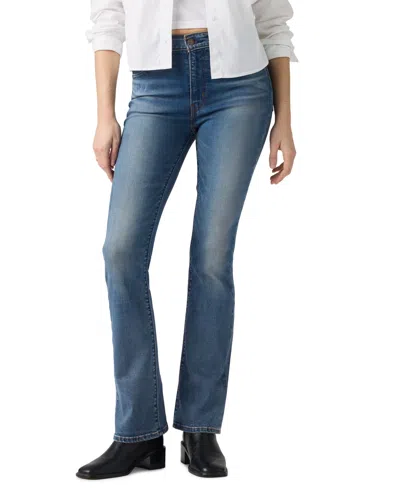 Levi's Women's 725 High Rise Bootcut Stellar Stretch Jeans In Blue