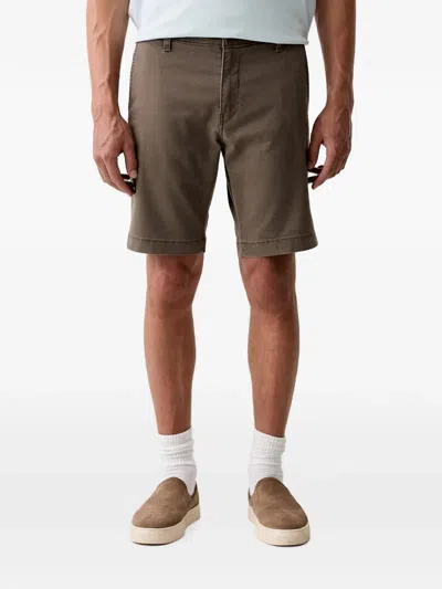 Levi's Xx Logo-patch Chino Shorts In Brown