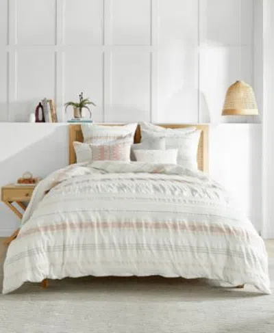 Levtex Pickford Tribal Stripe Duvet Cover Sets In White