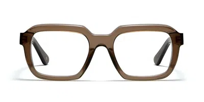 Lgr Raffaello 4423 Men's Glasses Brown Size 53 - Free Lenses - Blue Light Block Available In Transparent Brown