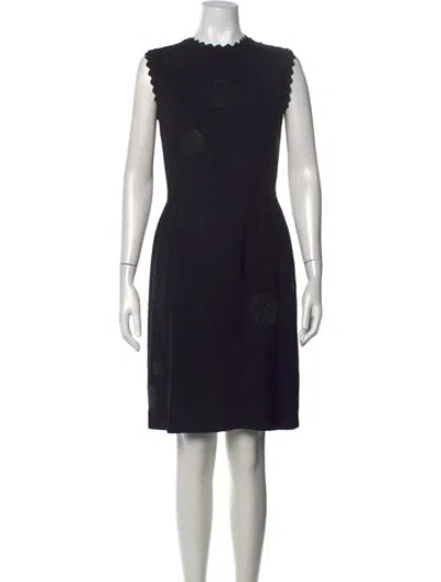 Pre-owned Libertine Vintage Knee-length Dress In Black
